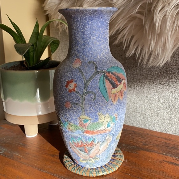 Abstract Art Covered Flower Vase - Picture 10 of 11